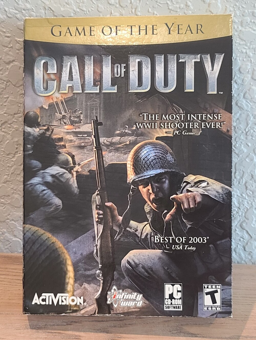 2003 Call of Duty PC CD-ROM Game of the Year Edition Activision -  Complete